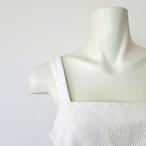 Michael Kors White Dress, Size 10 - Picture 2 of 8